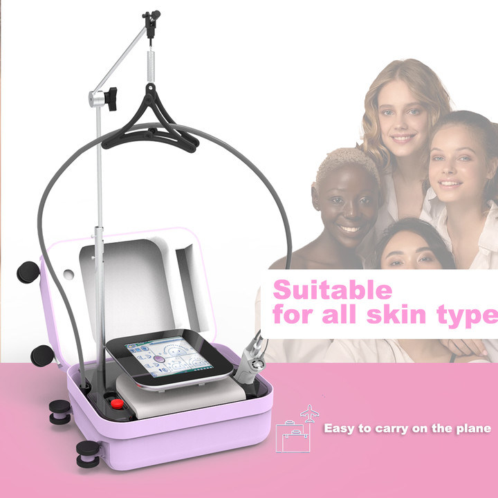 Aleksandryt Mini Przenośny Sprzęt Kosmetyczny Smart Touch Zasilanie Część Bison Light And Easy 755nm Mini Urządzenie Aleksandryt 755nm Laserowe Usuwanie Włosów